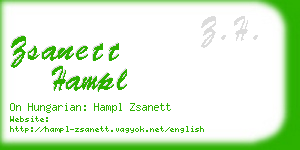 zsanett hampl business card